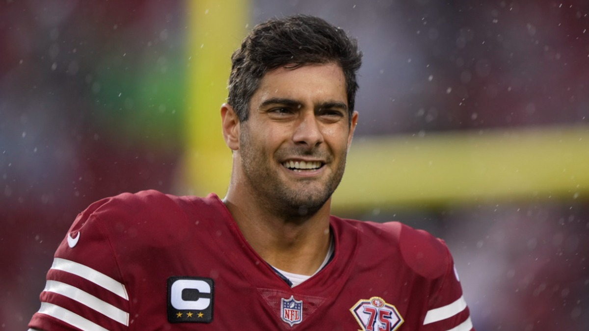 San Francisco 49ers quarterback Jimmy Garoppolo