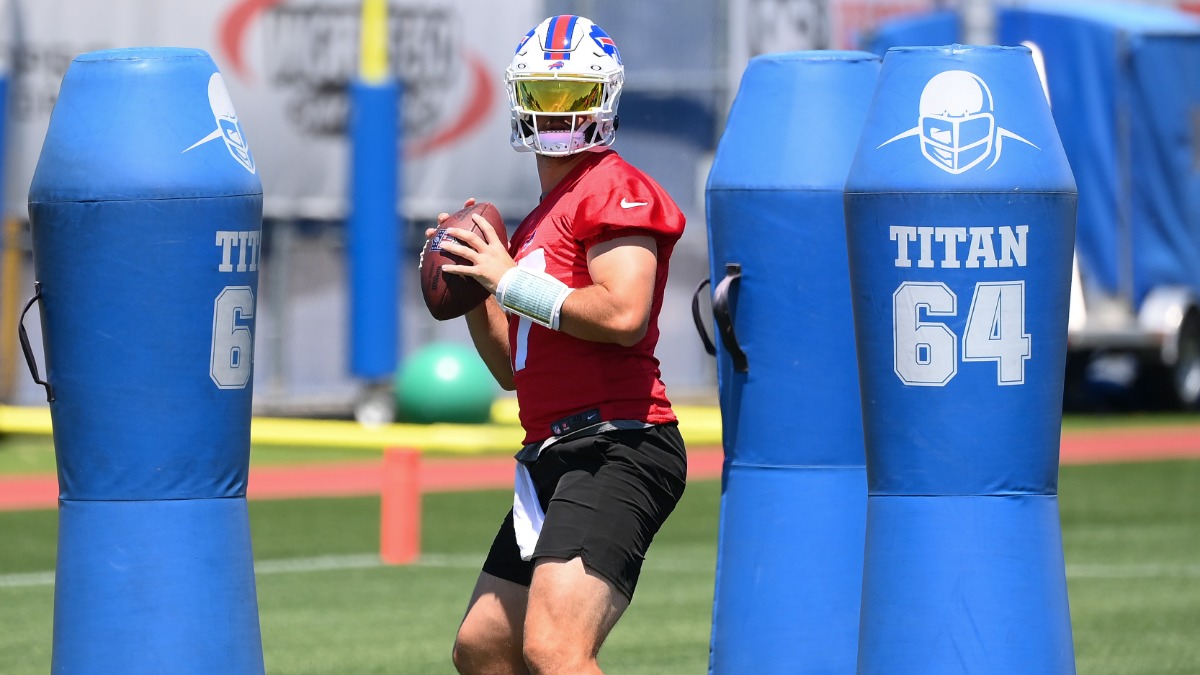 Buffalo Bills quarterback Josh Allen