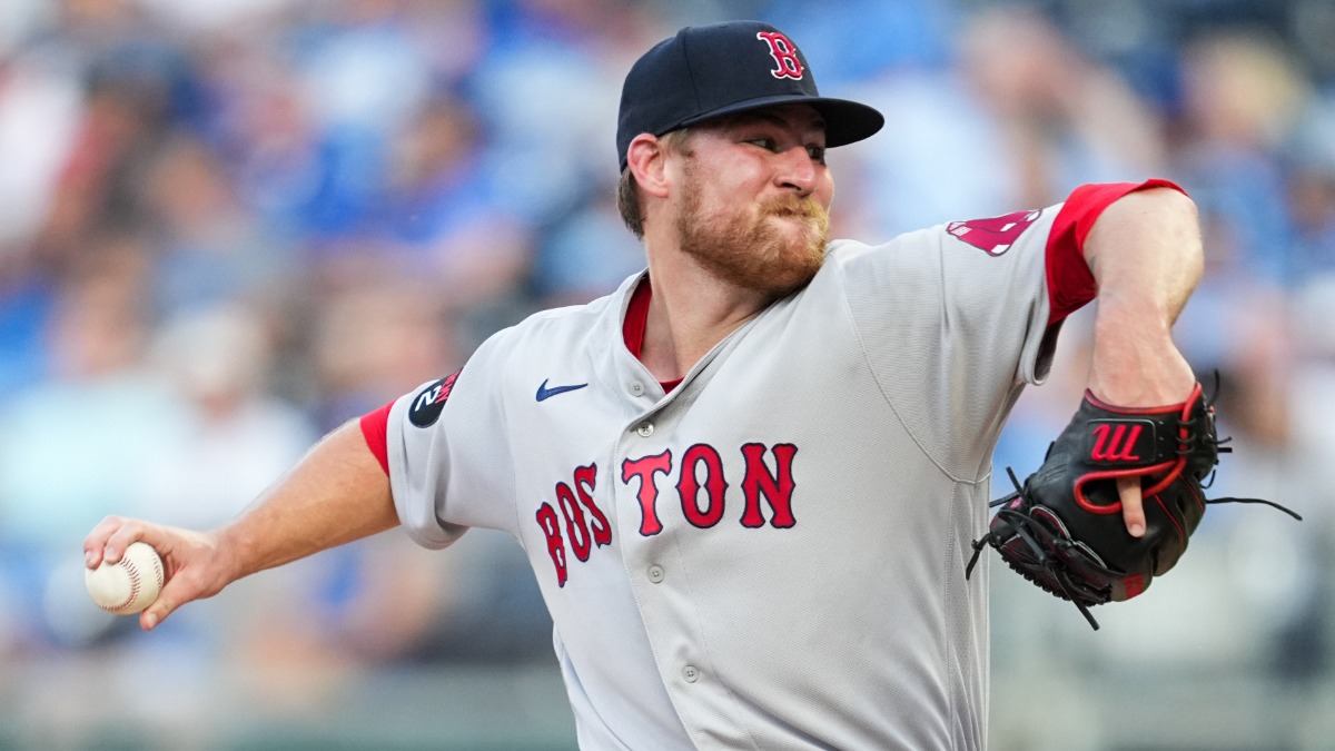 Boston Red Sox starting pitcher Josh Winckowski