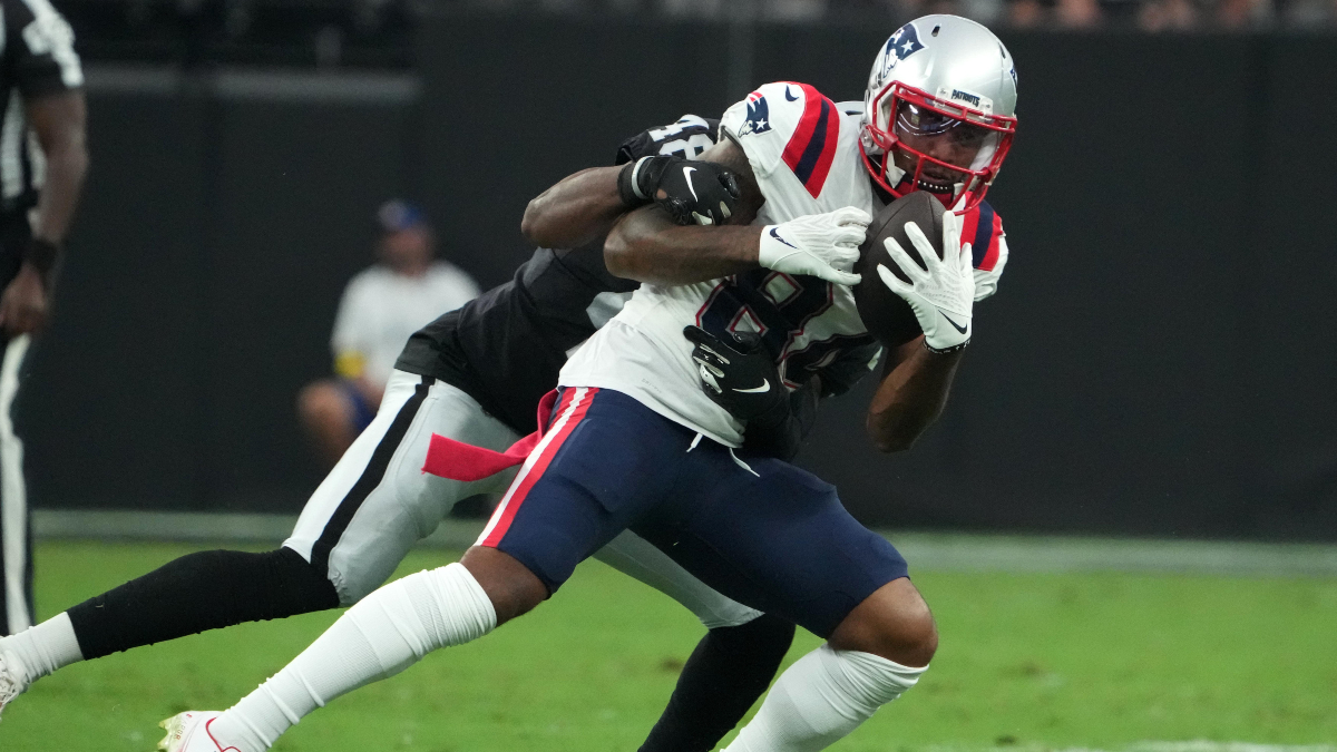 New England Patriots wide receiver Kendrick Bourne