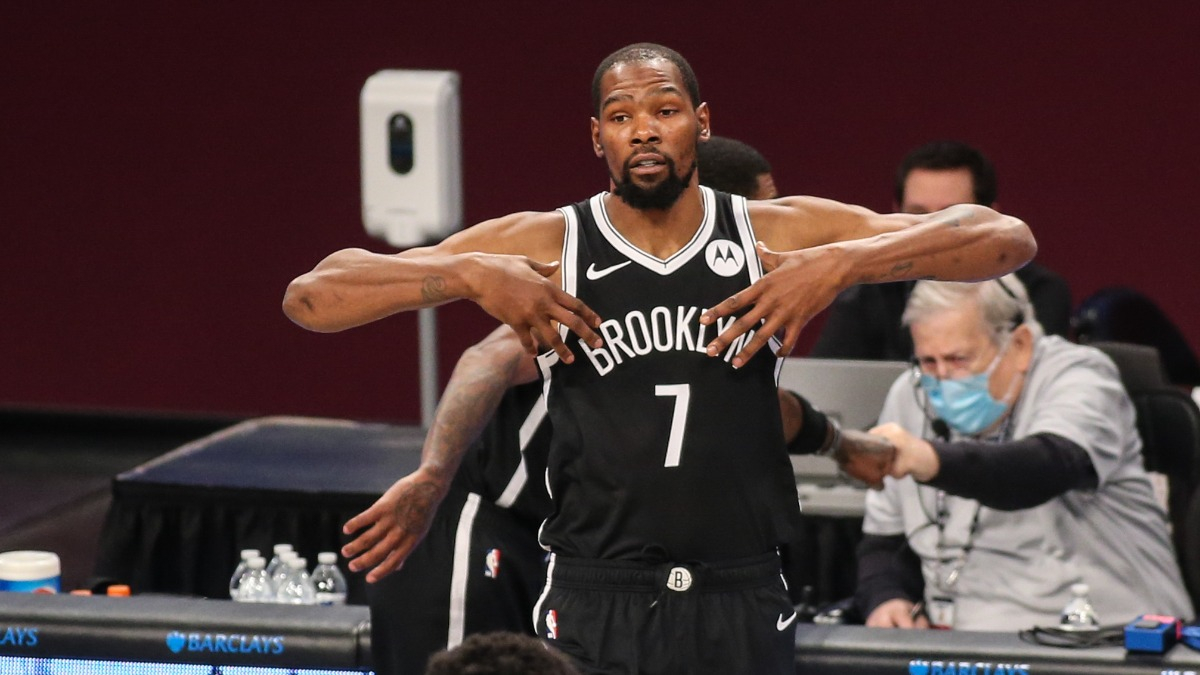 Brooklyn Nets forward Kevin Durant