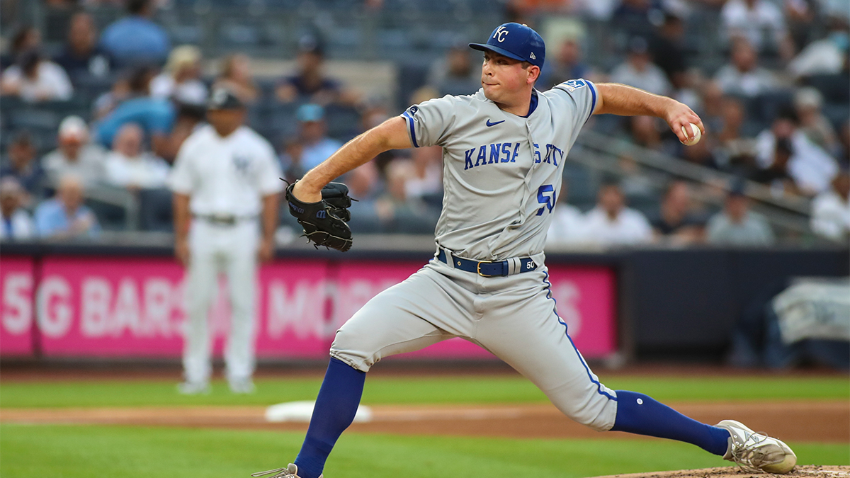 Kansas City Royals starting pitcher Kris Bubic