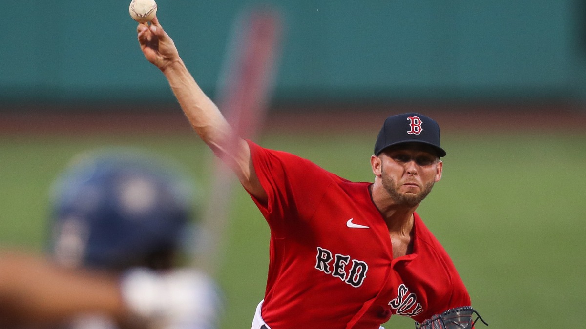 Boston Red Sox starting pitcher Kutter Crawford