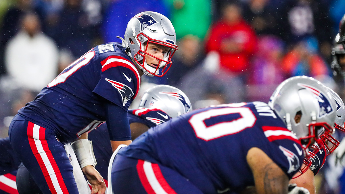 New England Patriots quarterback Mac Jones