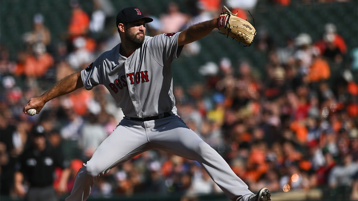 Boston Red Sox starting pitcher Michael Wacha