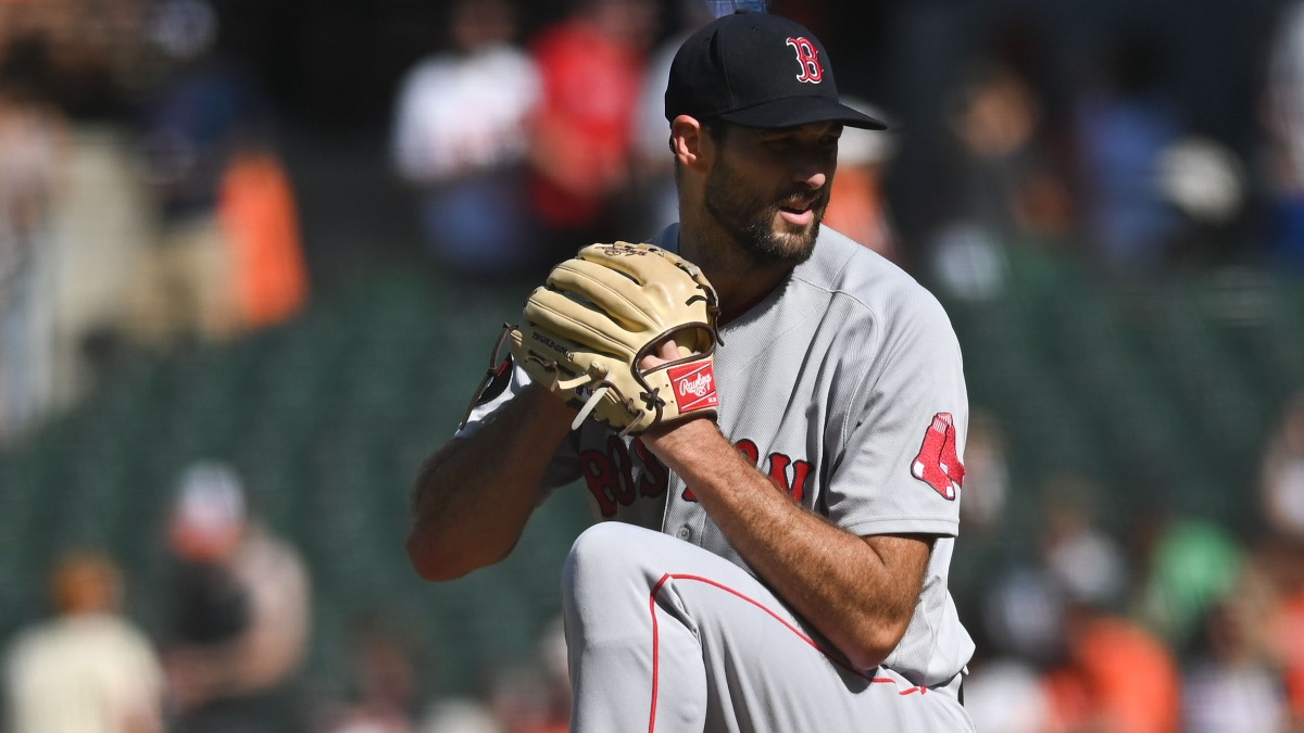 Red Sox starting pitcher Michael Wacha