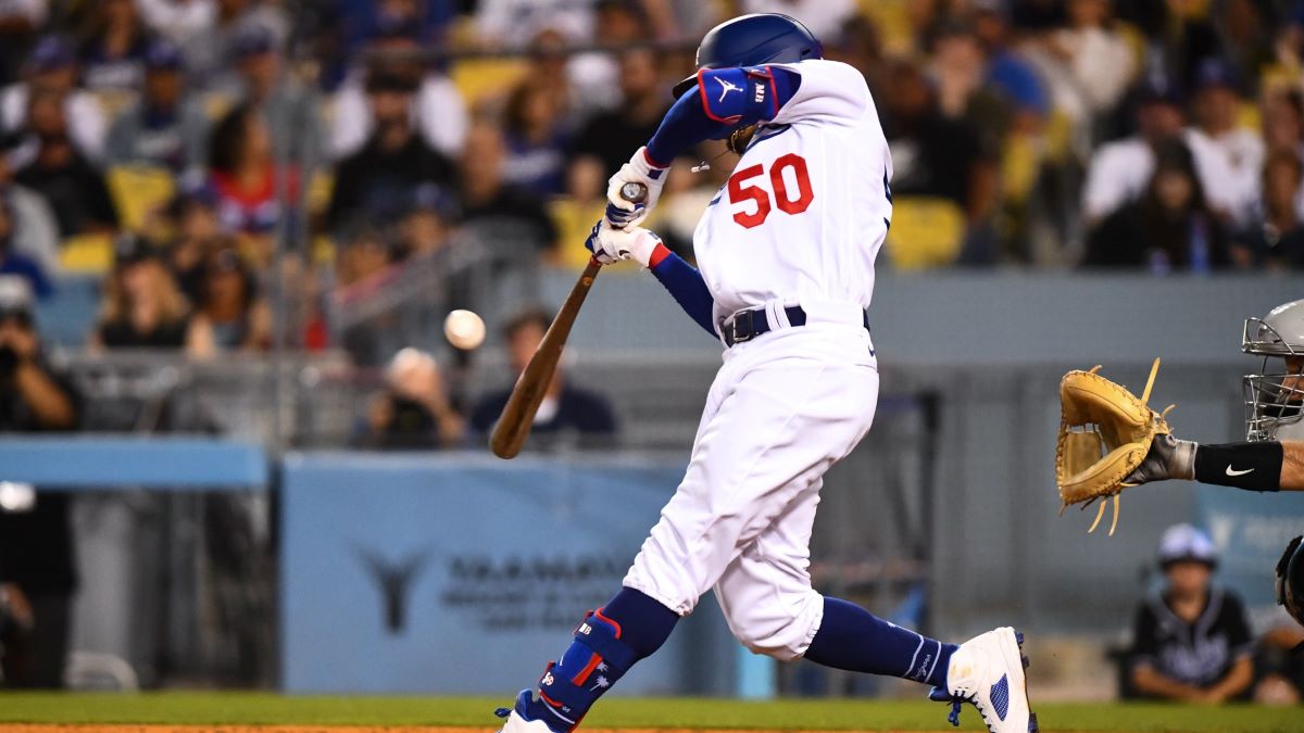 Los Angeles Dodgers outfielder Mookie Betts
