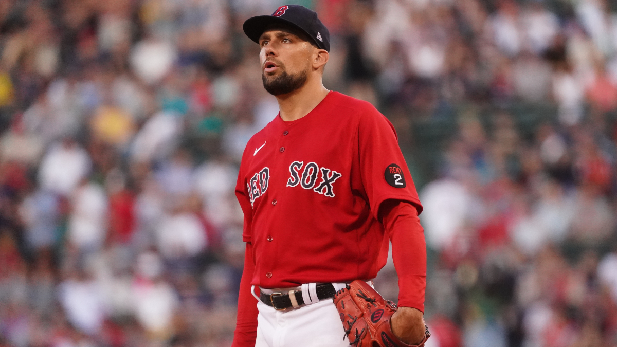 Boston Red Sox pitcher Nathan Eovaldi