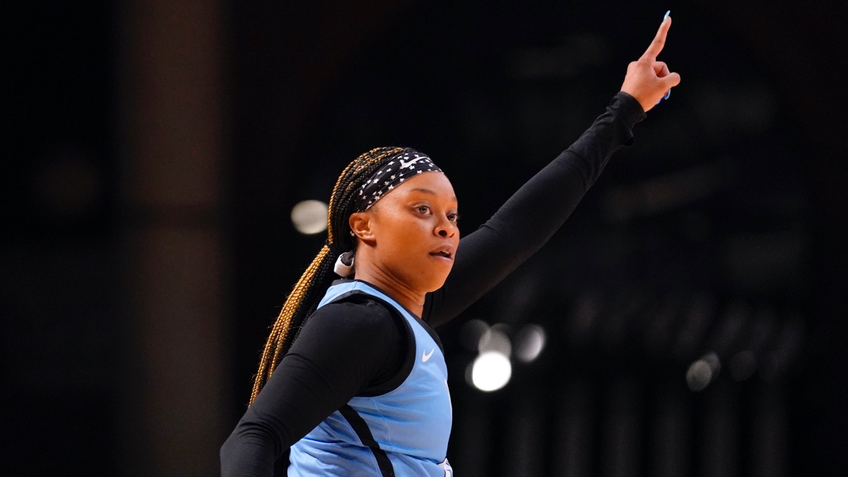 Connecticut Sun guard Odyssey Sims