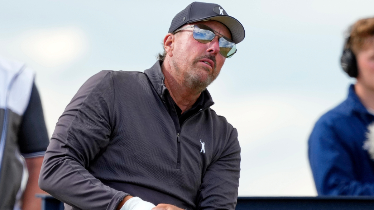 LIV golfer Phil Mickelson