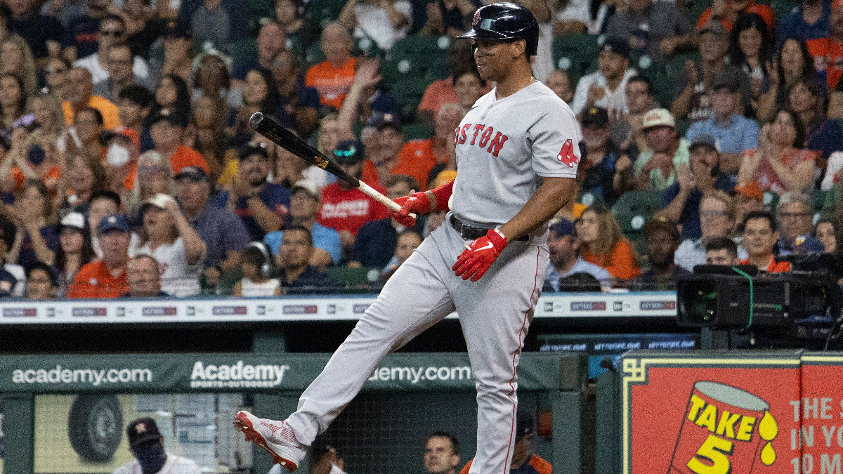 Boston Red Sox third baseman Rafael Devers