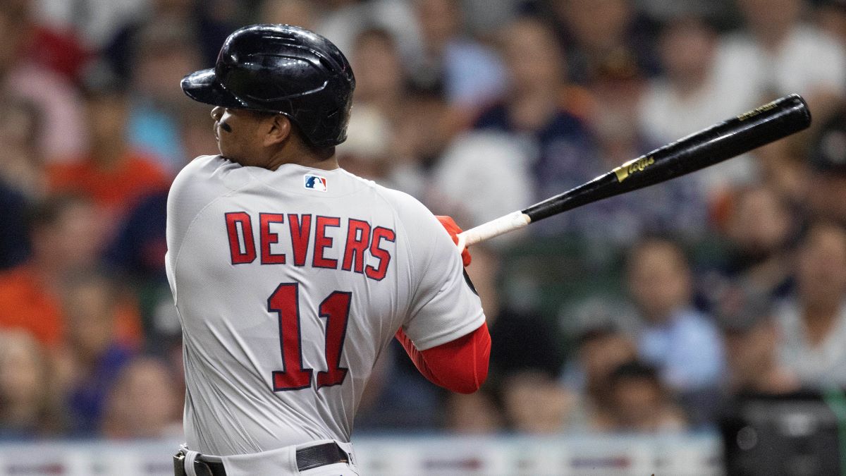 Boston Red Sox third baseman Rafael Devers