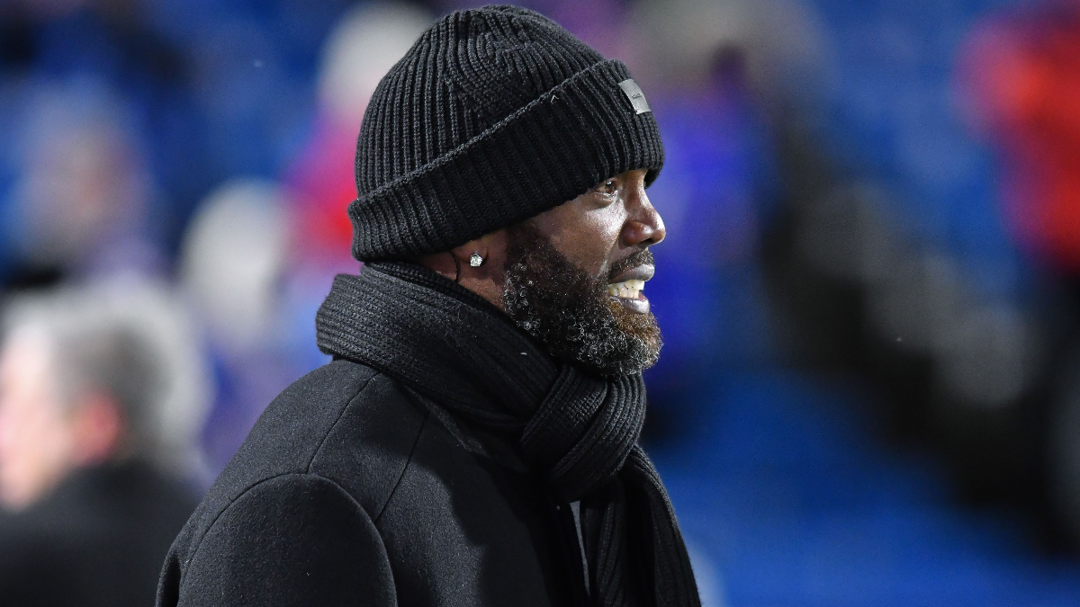 Former NFL wide receiver Randy Moss