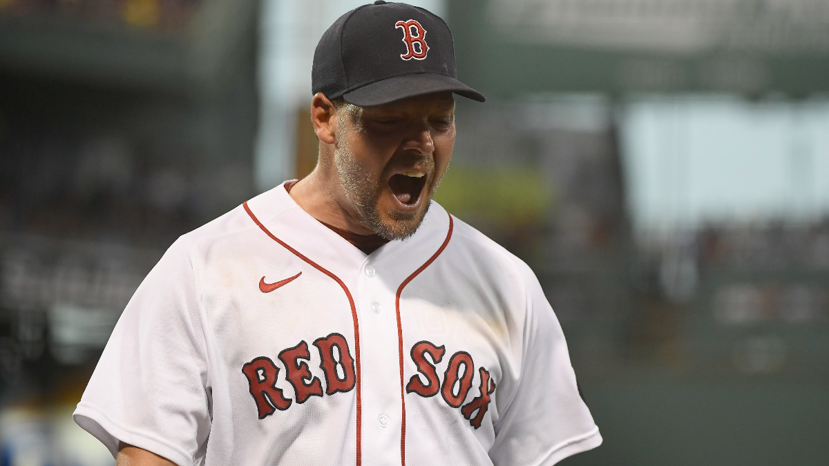 Boston Red Sox pitcher Rich Hill