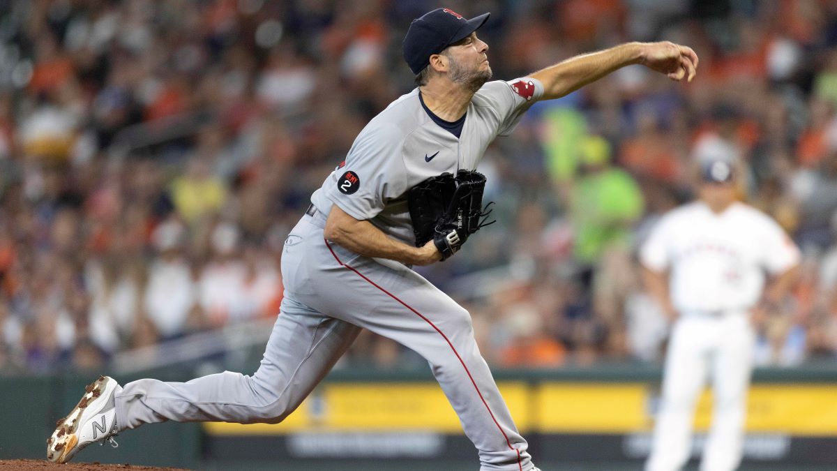 Boston Red Sox starting pitcher Rich Hill