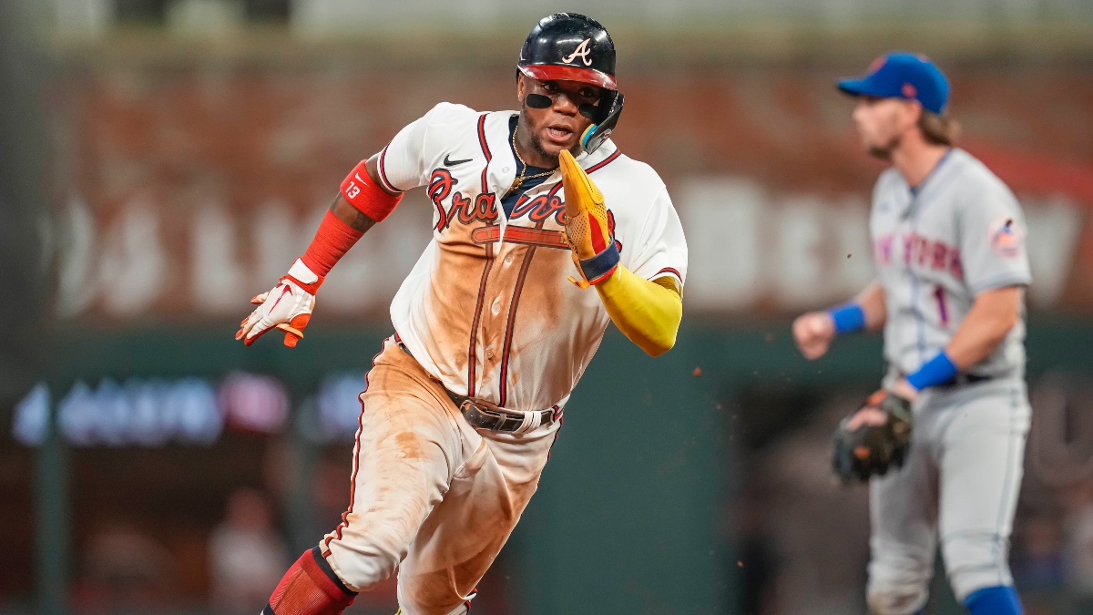 Atlanta Braves outfielder Ronald Acuña Jr.