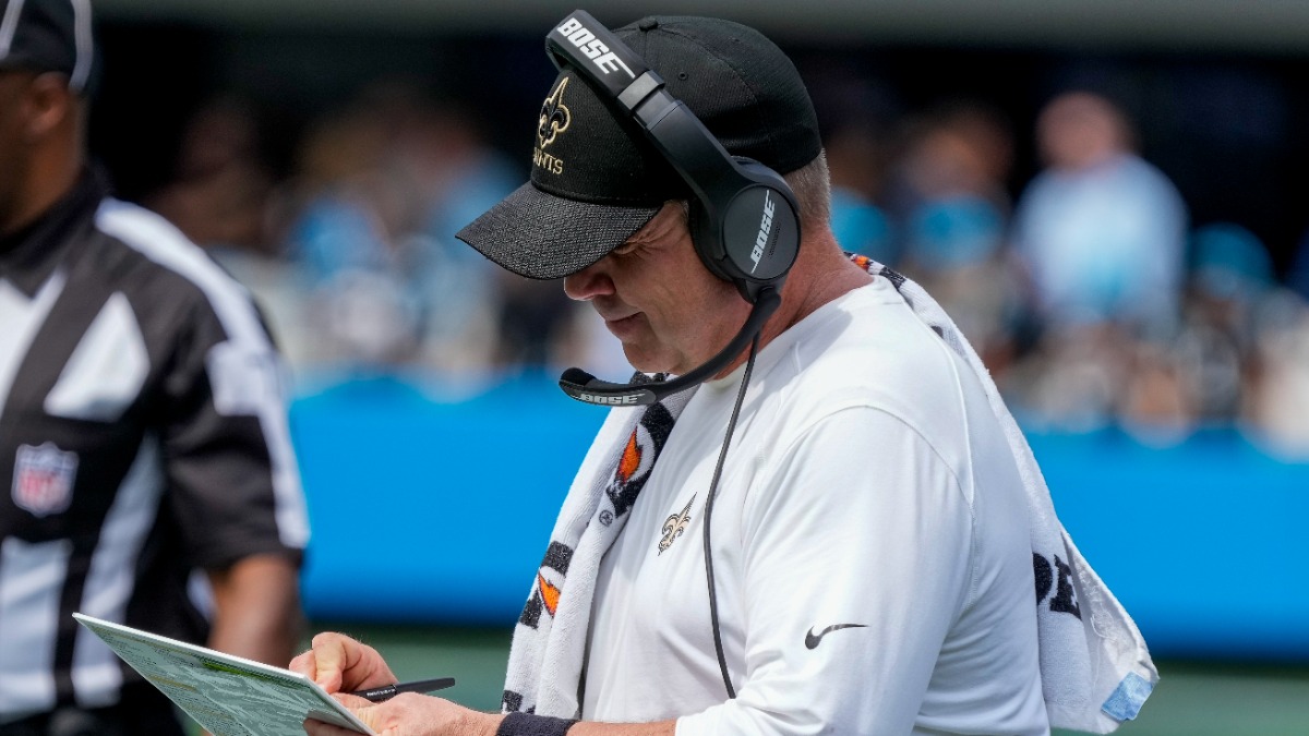 Former New Orleans Saints head coach Sean Payton