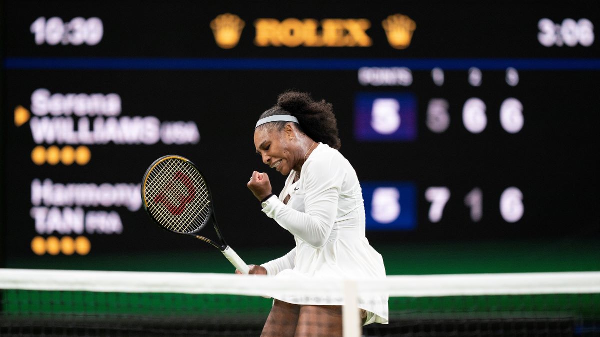 Tennis player Serena Williams