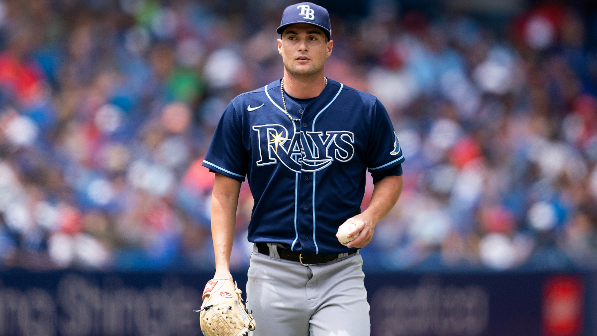 Tampa Bay Rays pitcher Shane McClanahan