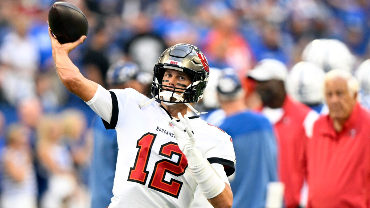 Tampa Bay Buccaneers quarterback Tom Brady