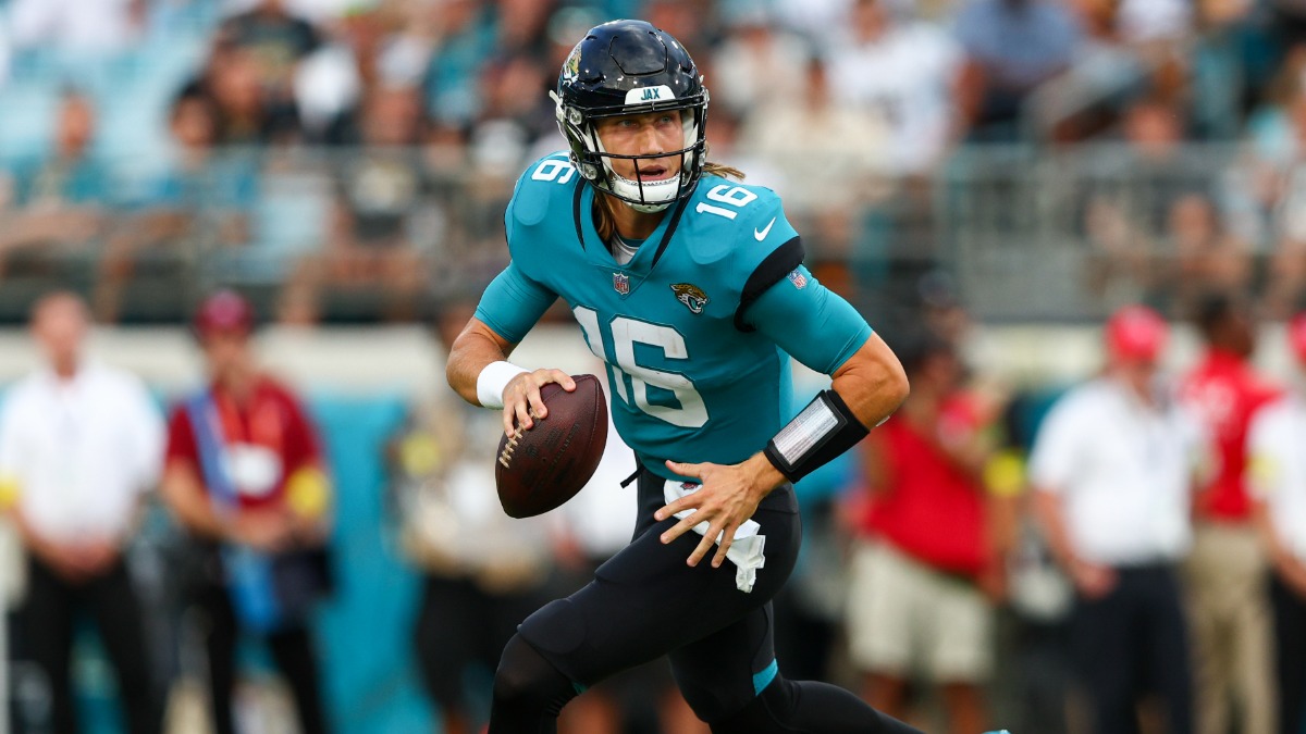 Jacksonville Jaguars quarterback Trevor Lawrence