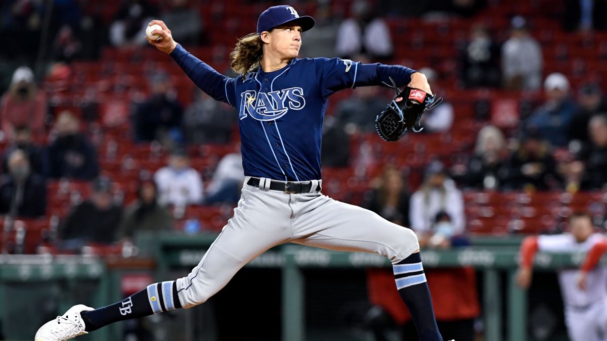 Tampa Bay Rays pitcher Tyler Glasnow