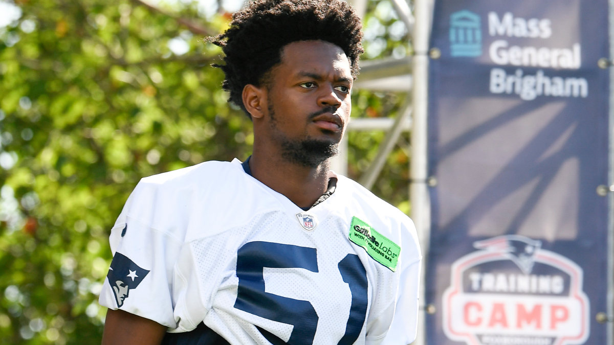New England Patriots wide receiver Tyquan Thornton