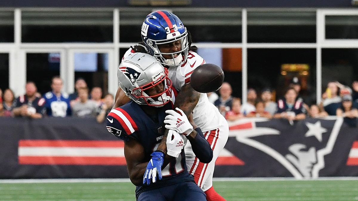 New England Patriots wide receiver Tyquan Thornton