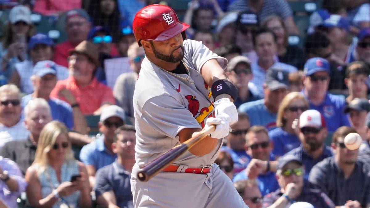 St. Louis Cardinals designated hitter Albert Pujols