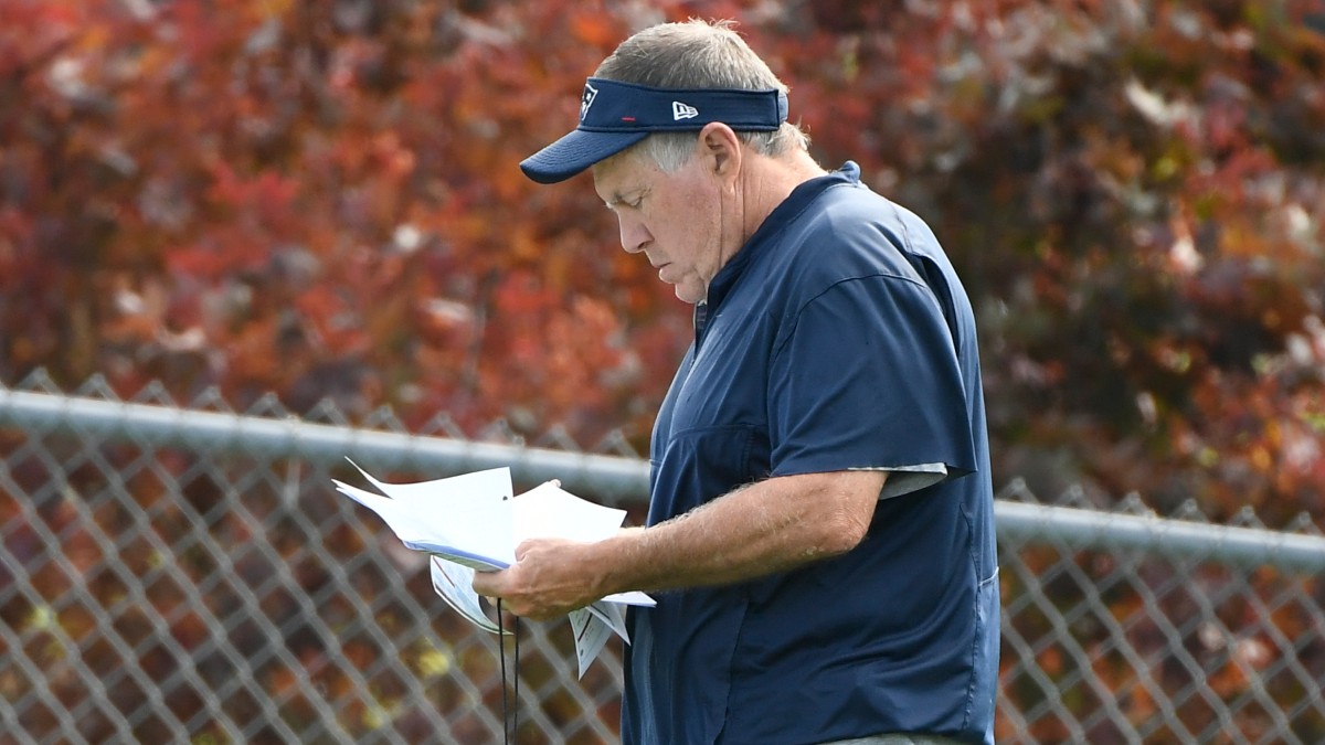 New England Patriots head coach Bill Belichick