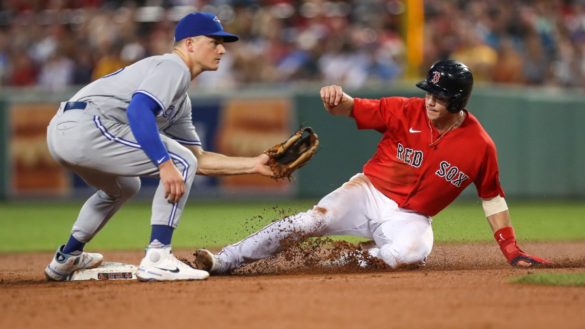 Boston Red Sox first baseman Bobby Dalbec