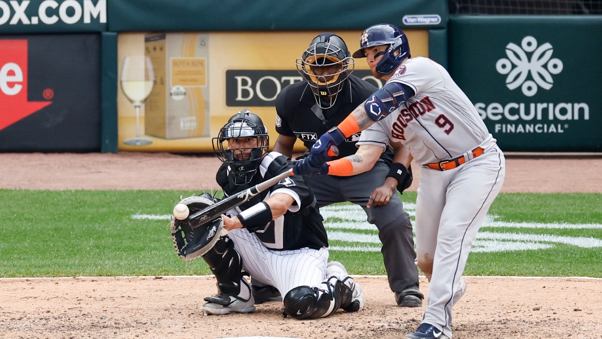 Houston Astros catcher Christian Vázquez