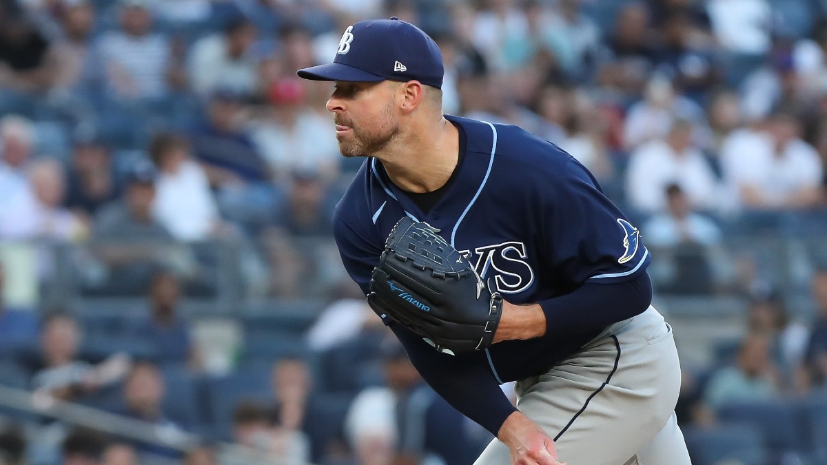 Tampa Bay Rays pitcher Corey Kluber