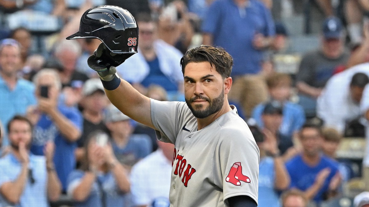 Boston Red Sox first baseman Eric Hosmer