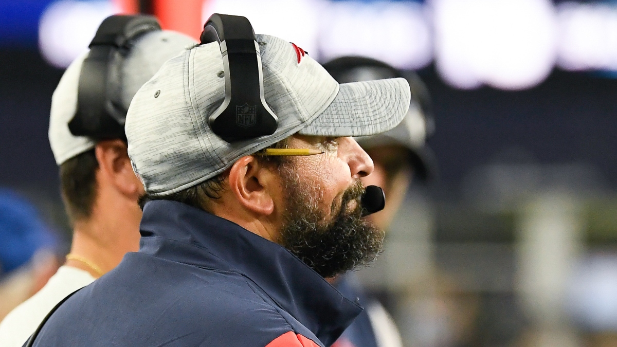 New England Patriots offensive line coach Matt Patricia