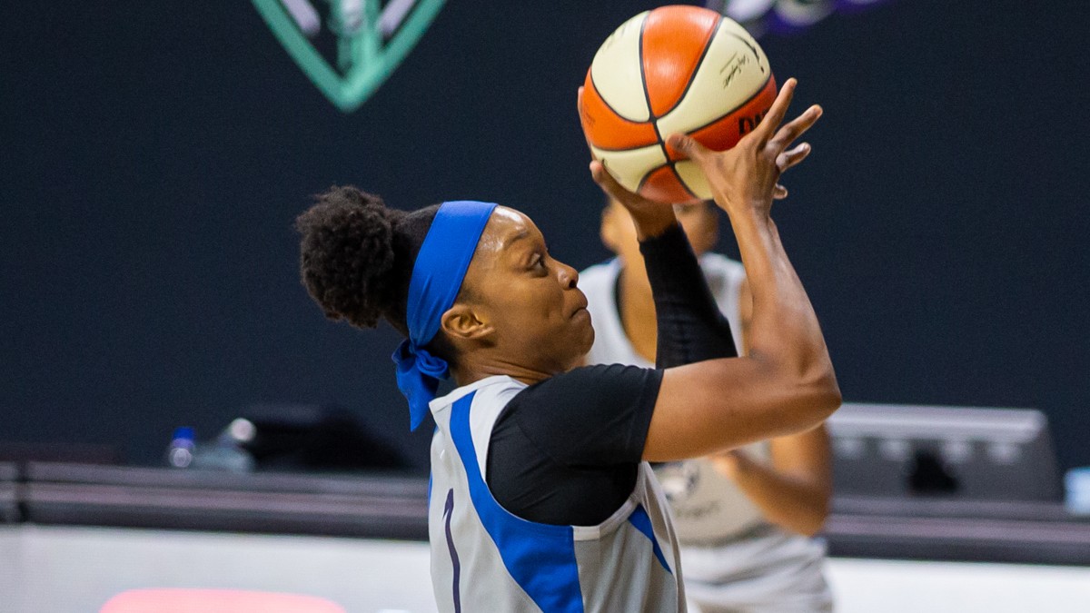 Connecticut Sun guard Odyssey Sims