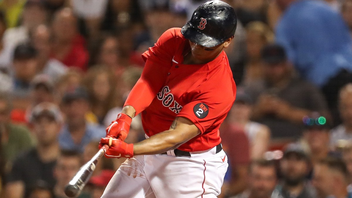 Boston Red Sox third baseman Rafael Devers