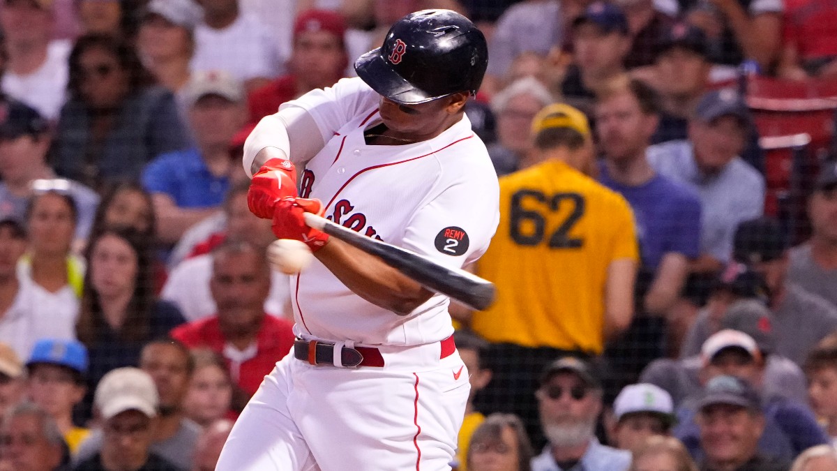 Boston Red Sox third baseman Rafael Devers