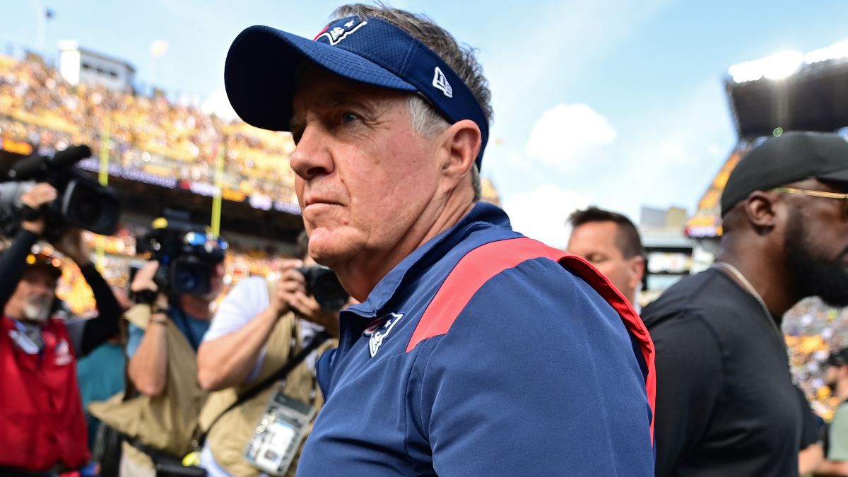 New England Patriots head coach Bill Belichick