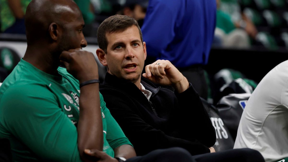Boston Celtics president of basketball operations Brad Stevens