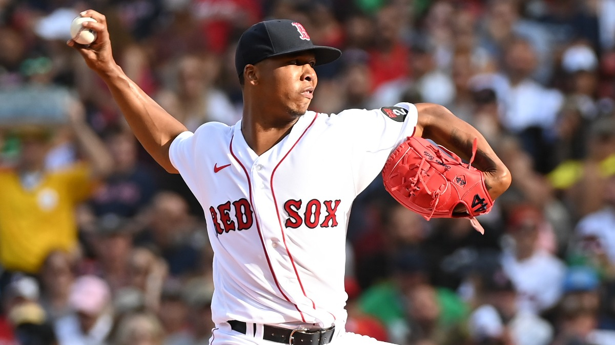 Boston Red Sox starting pitcher Brayan Bello