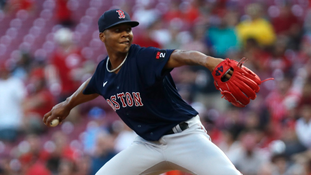 Boston Red Sox starting pitcher Brayan Bello