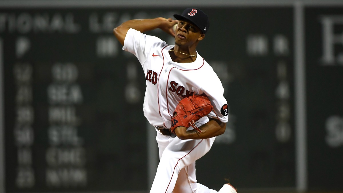 Boston Red Sox starting pitcher Brayan Bello