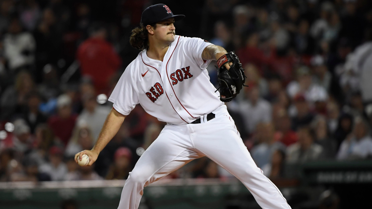 Boston Red Sox starting pitcher Connor Seabold