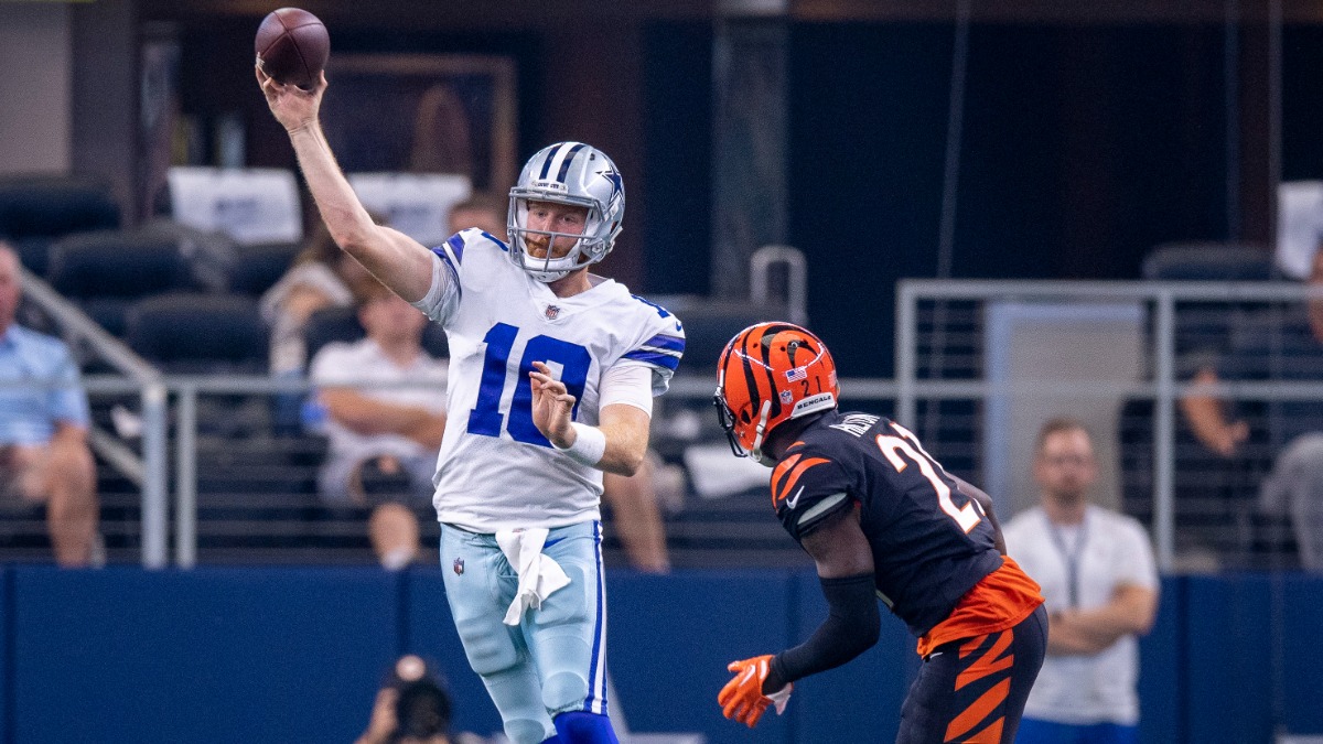 Dallas Cowboys quarterback Cooper Rush