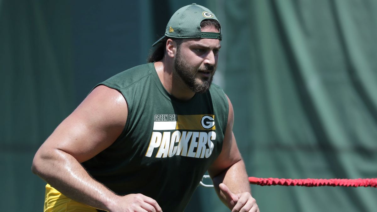 Green Bay Packers offensive lineman David Bakhtiari