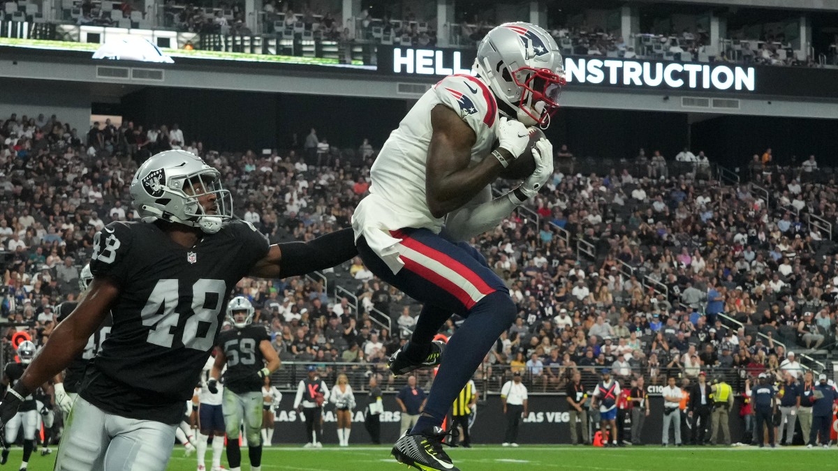 New England Patriots wide receiver DeVante Parker