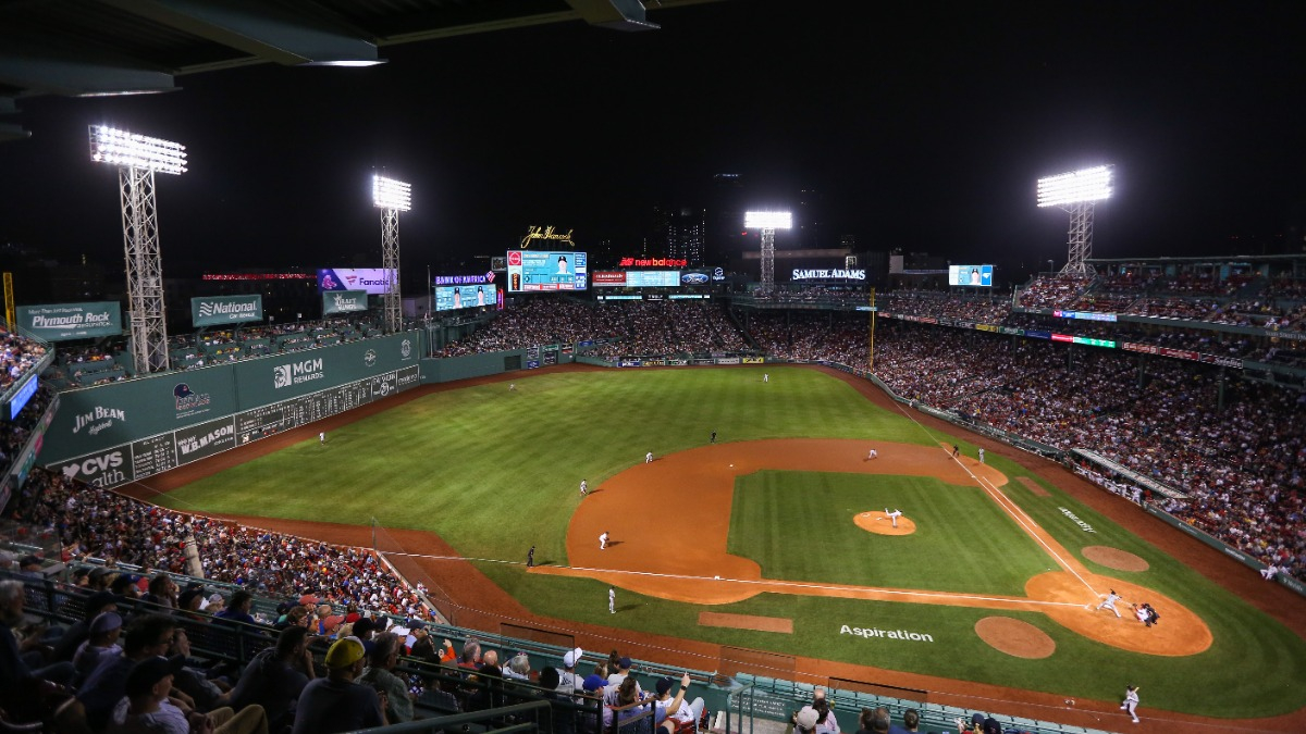 Fenway Park, home of the Boston Red Sox