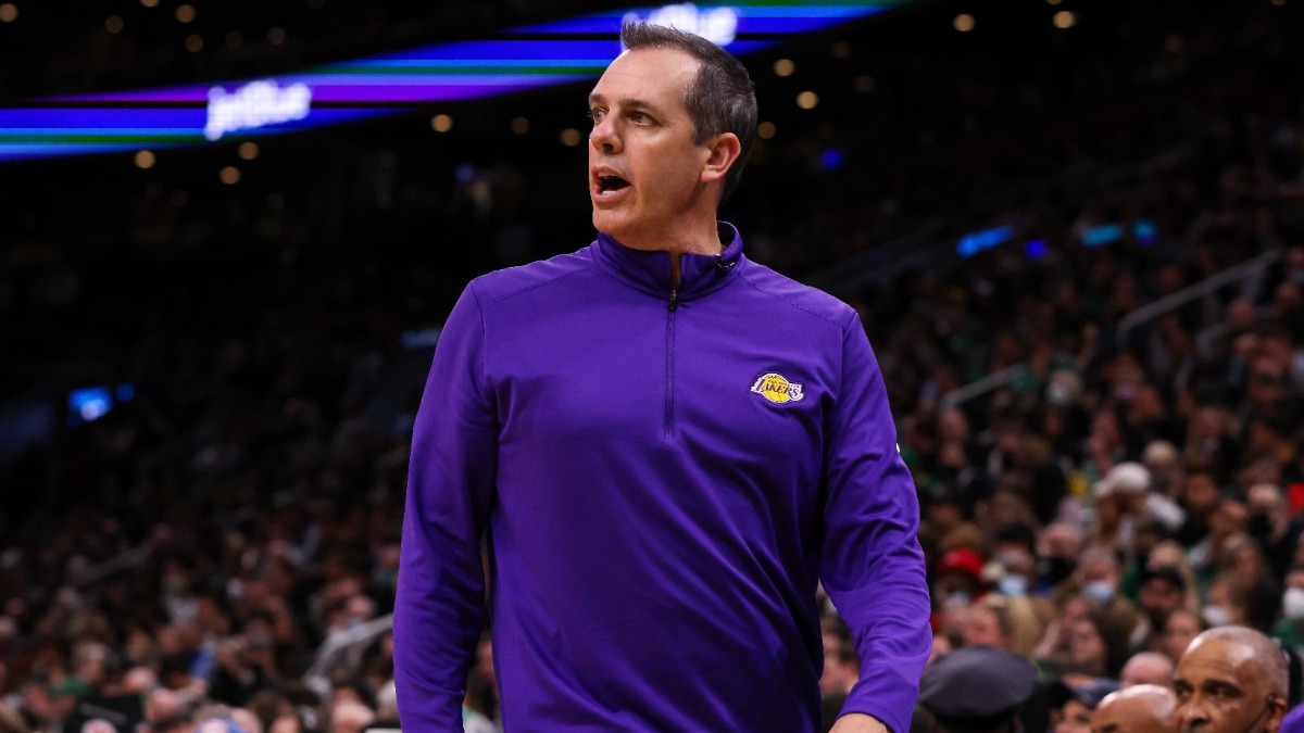 Former NBA head coach Frank Vogel