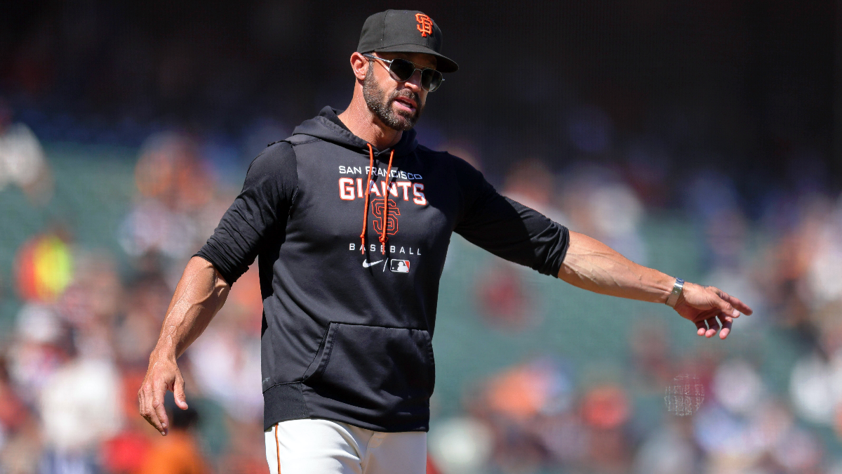 San Francisco Giants manager Gabe Kapler